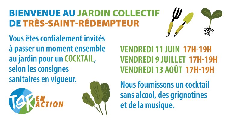 COCKTAILS AU JARDIN COLLECTIF DE TSR