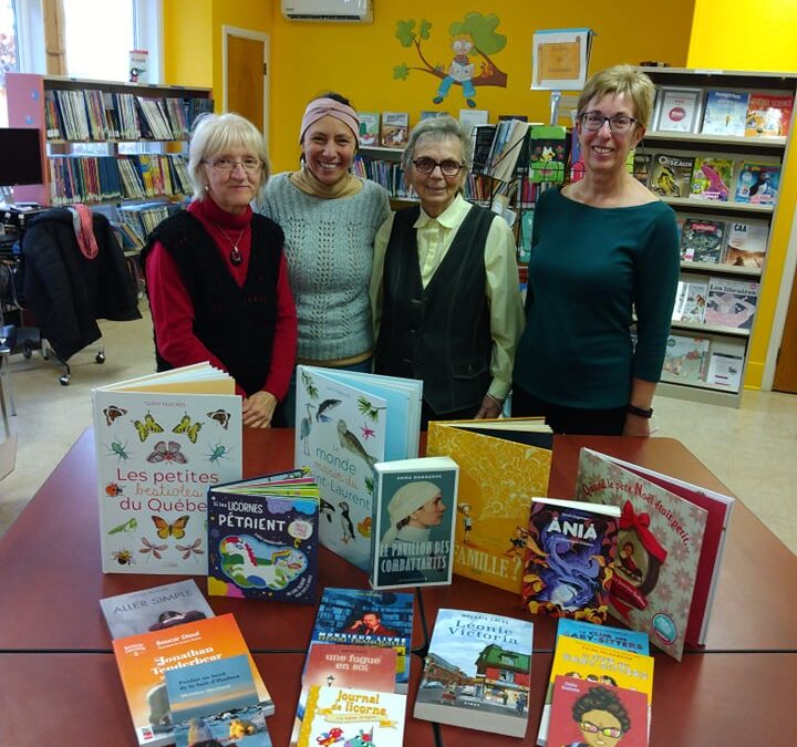 DON DE LIVRES DE LA SOCIÉTÉ SAINT-JEAN-BAPTISTE