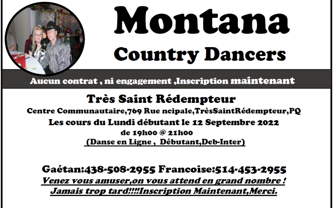 Cours de danse en ligne