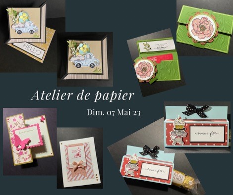 Atelier de fabrication de cartes – Dimanche 7 mai 2023