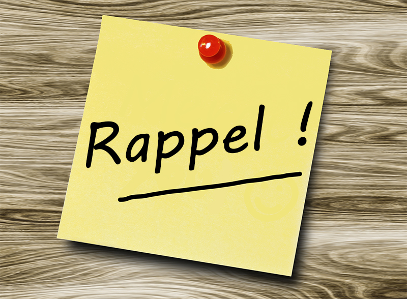 Rappel – Travaux de voirie – Printemps 2023