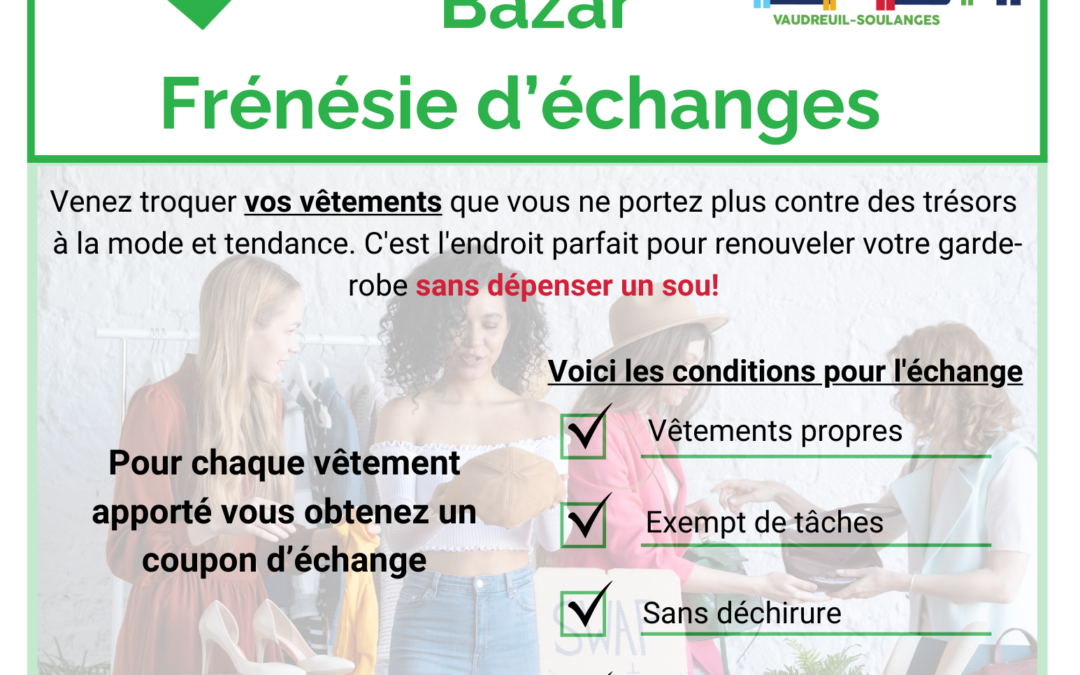 Bazar | Frénésie d&rsquo;échanges
