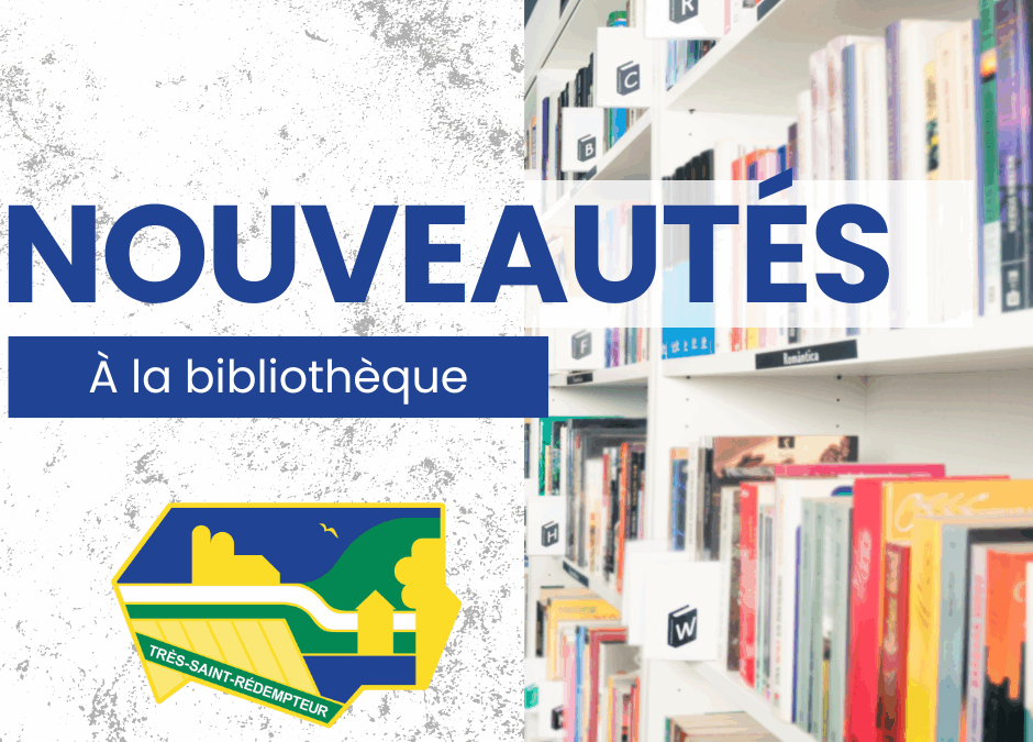 Ça se rafraîchit à la bibliothèque… et pas juste à cause de la clim!