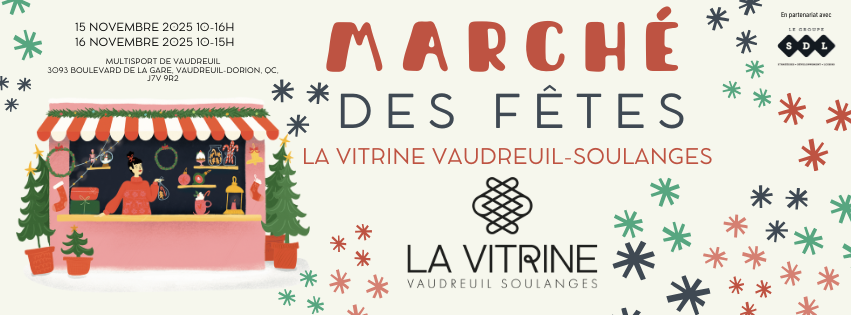 La vitrine VS | Marché des artisans des Fêtes 2025