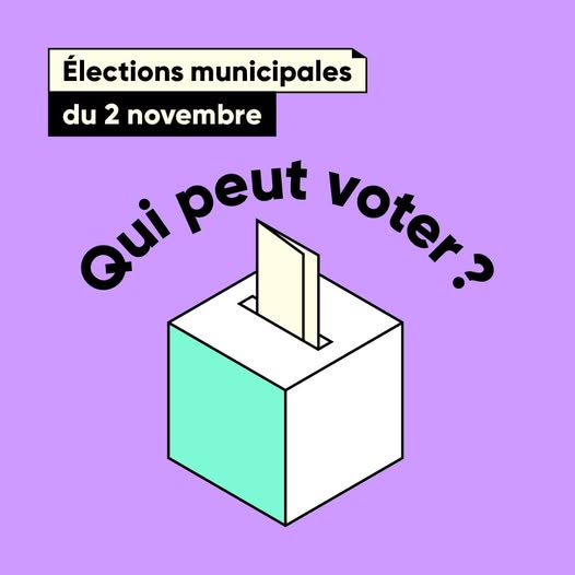 Élections municipales 2025 – Qui peut voter ?